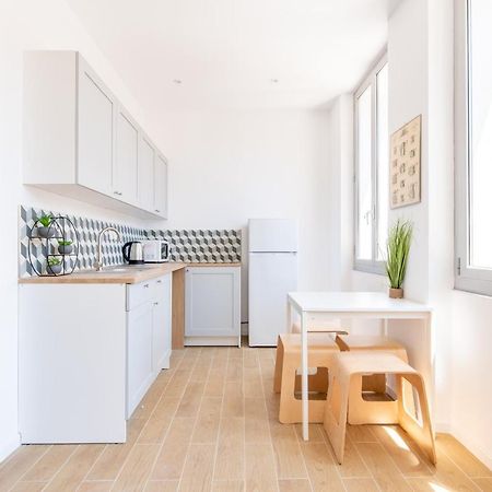 Le Cosy Blancarde -Appartement 1 Chambre 4 Pers- Clim Parking Marseille Exteriör bild