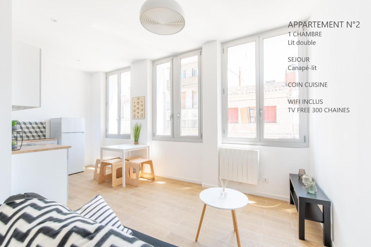 Le Cosy Blancarde -Appartement 1 Chambre 4 Pers- Clim Parking Marseille Exteriör bild