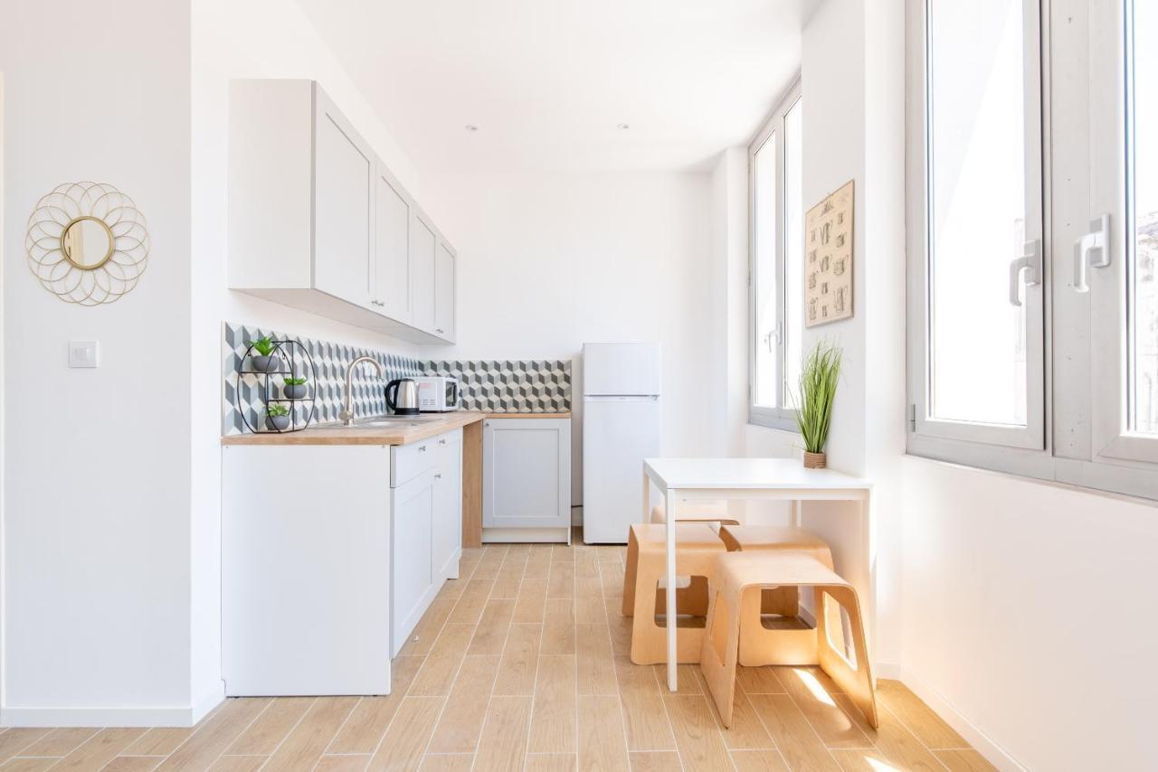 Le Cosy Blancarde -Appartement 1 Chambre 4 Pers- Clim Parking Marseille Exteriör bild